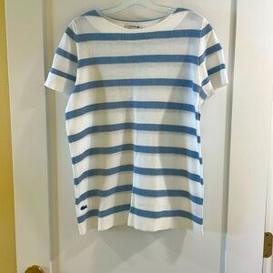 Lacoste Short Sleeve Top 100% Cotton
Highest quality cotton knit top